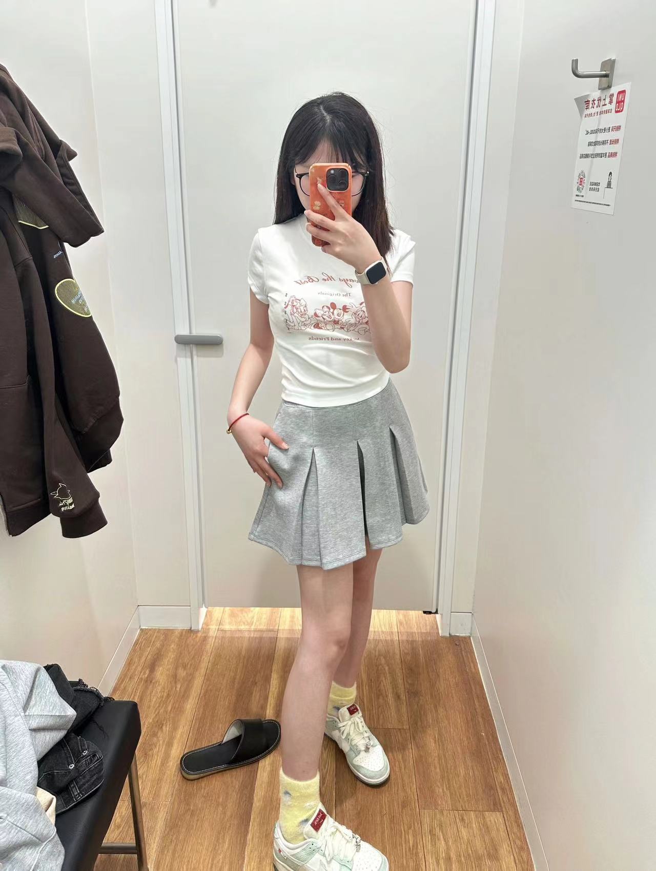 純棉210克40支奧代爾帶彈力直播品質前 印花修身短袖t恤女