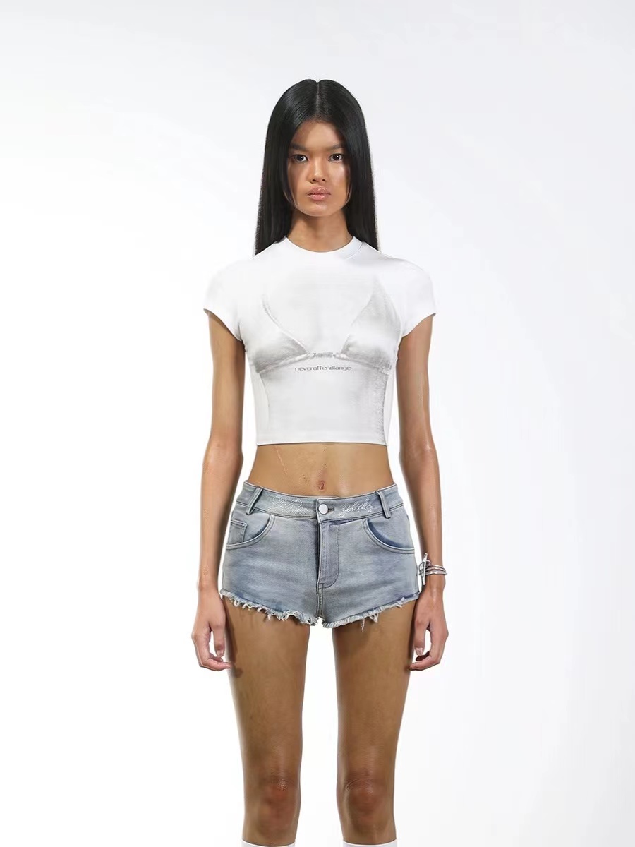 NOLA*bikini Crop Top bikini see-through crop top