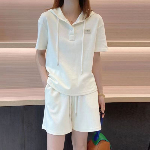 2024 new summer suit small casual sportswear two-piece set