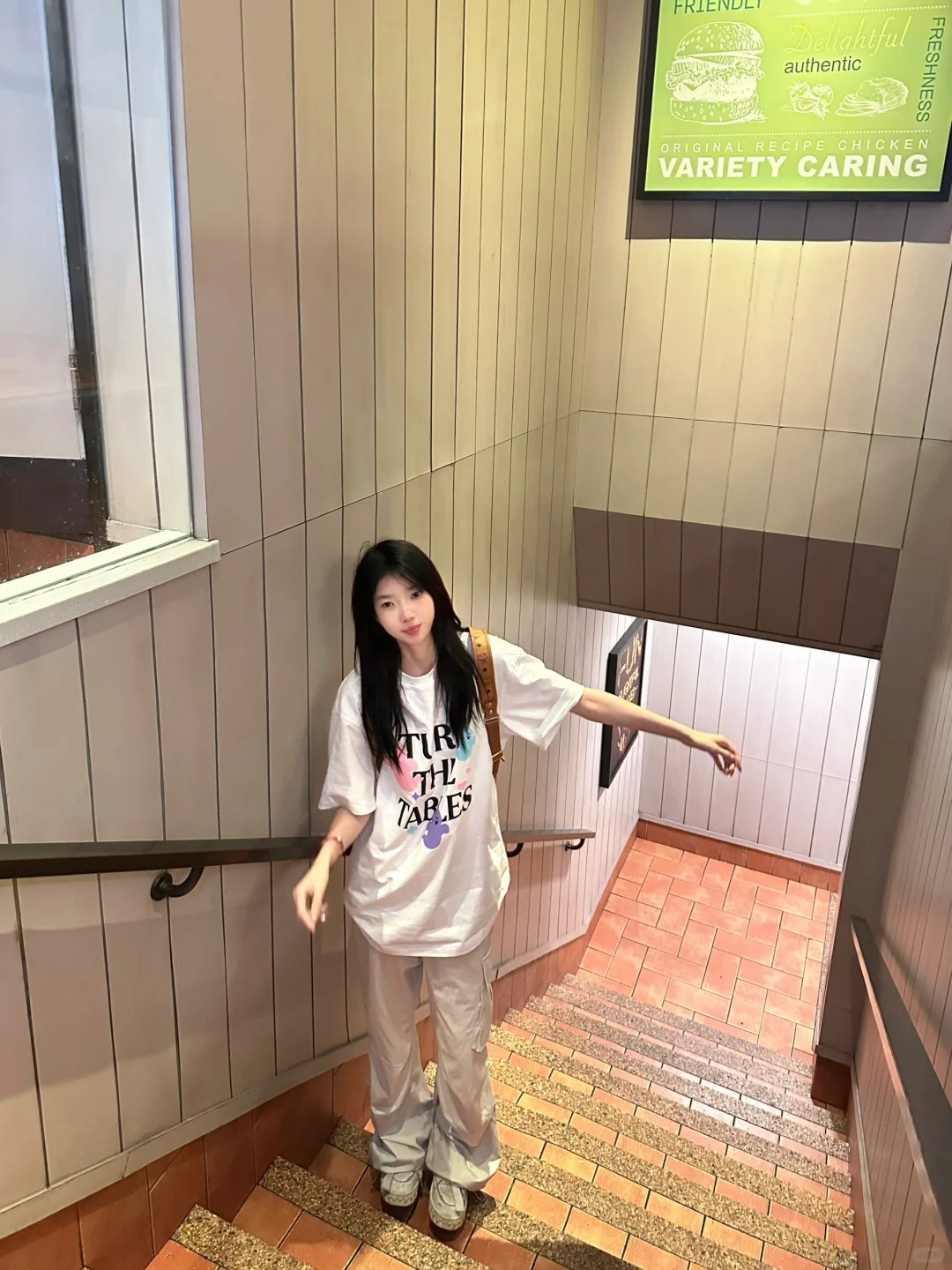 純棉230克，精梳緊密夏季新款寬鬆印花短袖T恤女上衣情侶