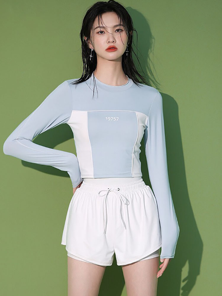 Swimsuit for women, high-end, split, conservative, hot spring 2024 new swimming pool special cover-up and slimming swimsuit