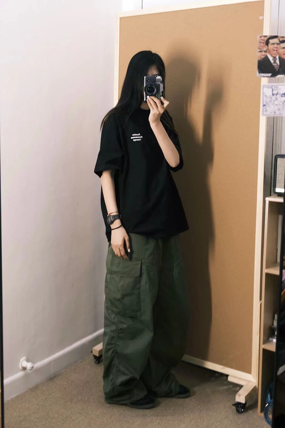 高質量純棉220克精梳緊密手感好直播品質前後印花短袖t恤女