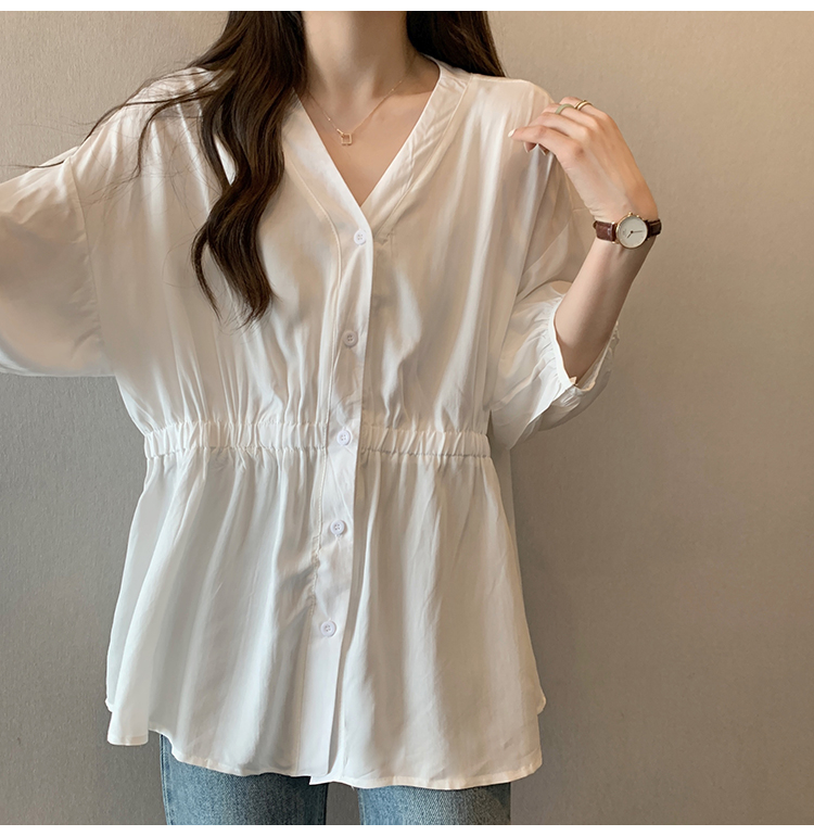 Official Photo Summer 300 Jin Fat mm Loose Cardigan Large Size Sun Protection Clothing Women's Shirt
