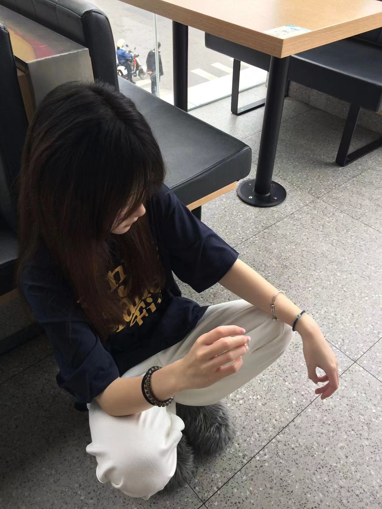 高質量純棉220克精梳緊密手感好直播品質前印花短袖t恤女