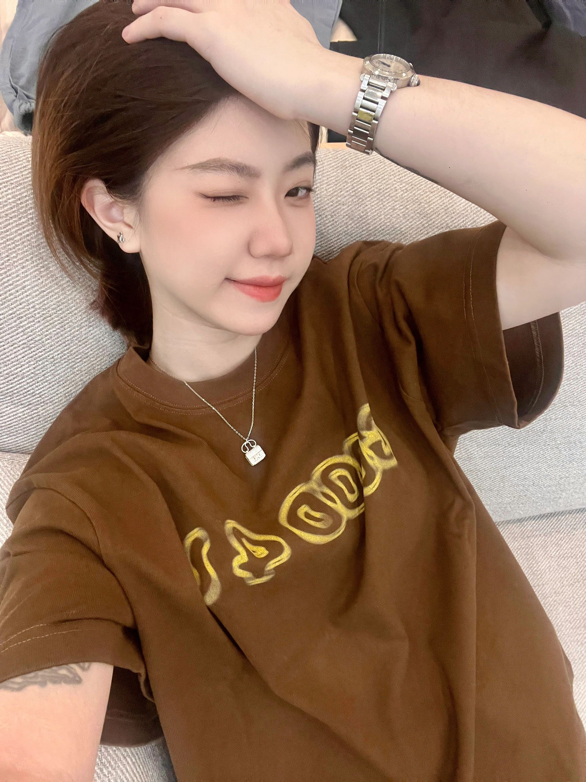 美式復古街頭字母印花短袖T恤女夏季新款慵懶風寬鬆休閒百搭上衣