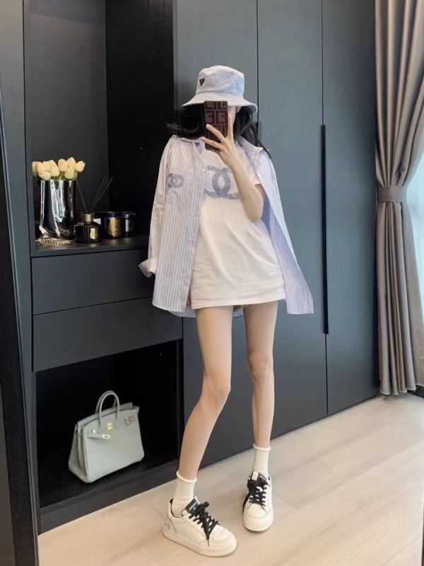 Leathercat襯衫女士上衣2024新款設計感小眾時尚寬鬆襯衣春裝外套