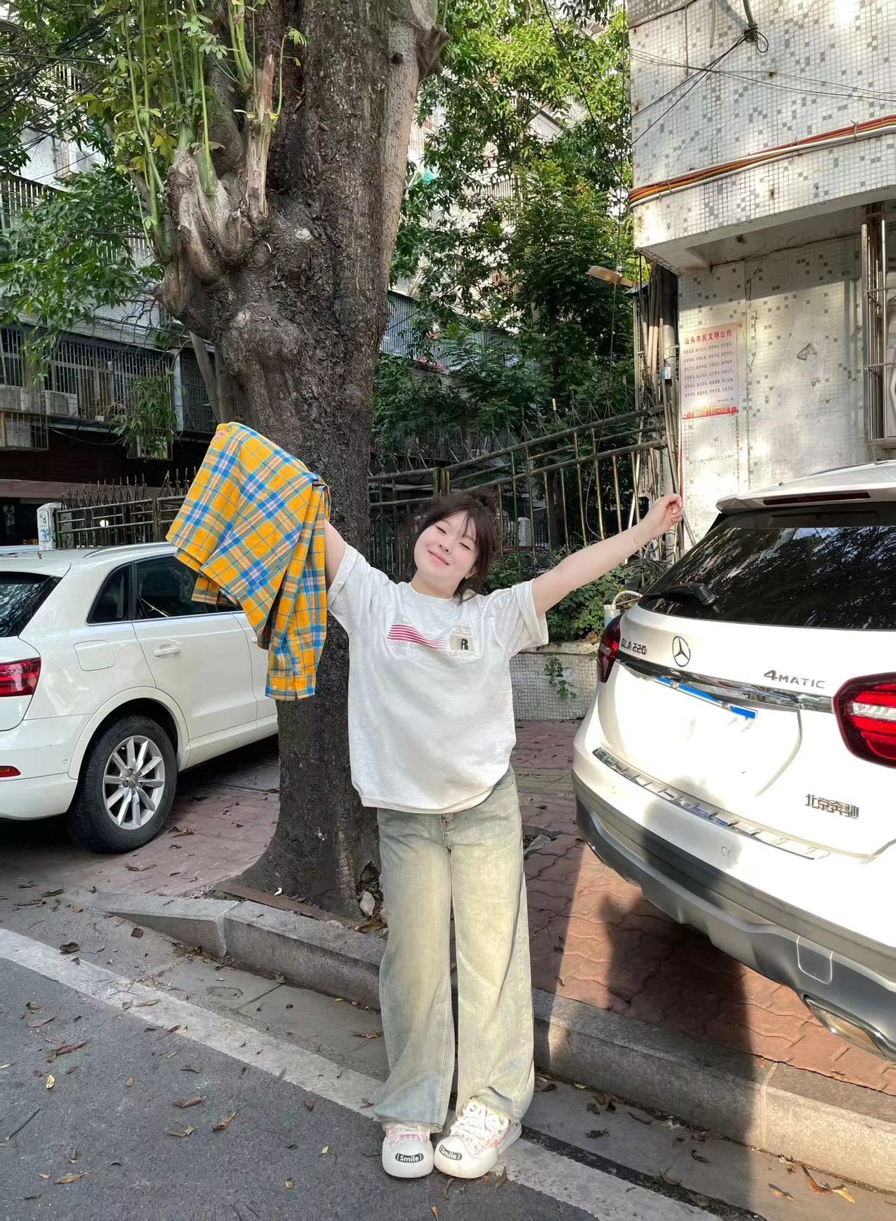 高質量純棉220克精梳緊密手感好直播品質前印花短袖t恤女