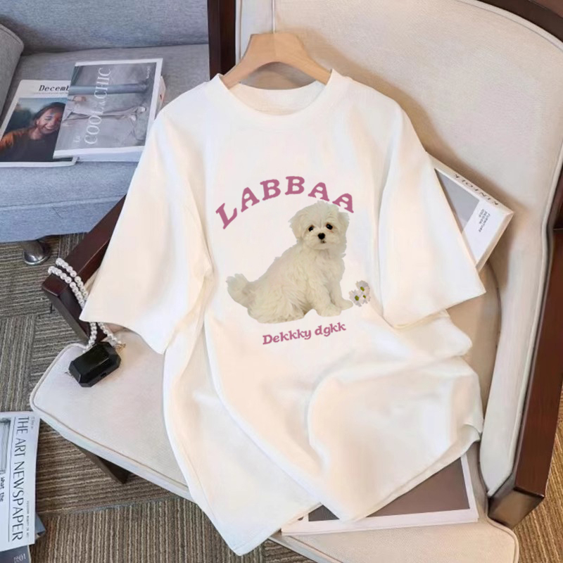 200g back pack spring and summer new trend pure cotton short-sleeved T-shirt