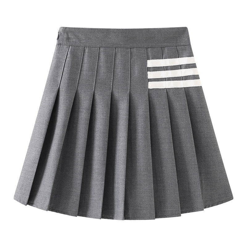 La Chapelle/La Chapelle skirt short skirt women's high waist slimming Wang Xinling same style tb pleated skirt summer