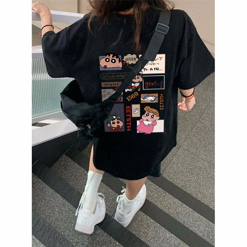 官圖220克/精梳純棉後包領有縫邊S-XXXL夏裝短袖T恤女