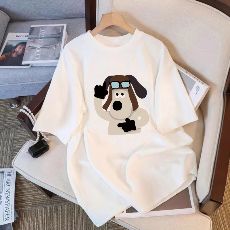 200g back pack spring and summer new trend pure cotton short-sleeved T-shirt