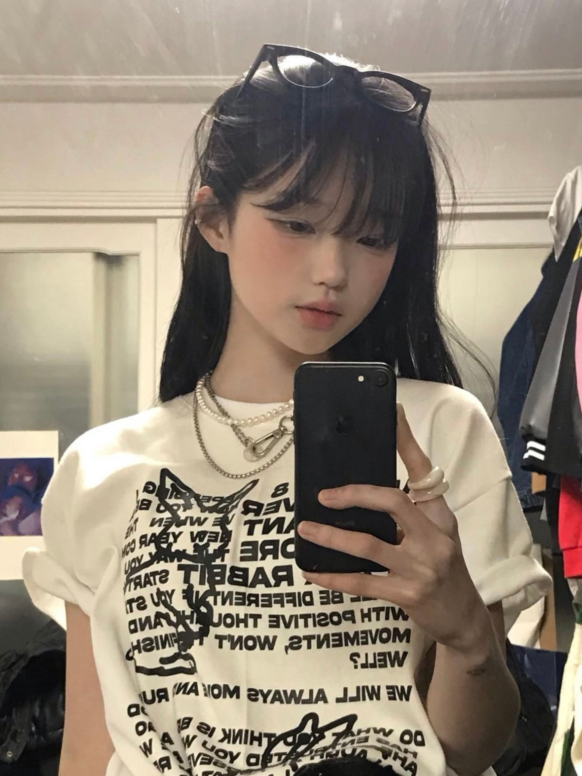 官圖220克/精梳純棉後包領有縫邊S-XXXL夏裝短袖T恤女