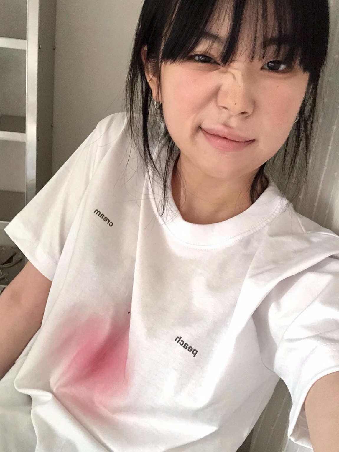 官圖220克/精梳純棉後包領有縫邊S-XXXL夏裝短袖T恤女