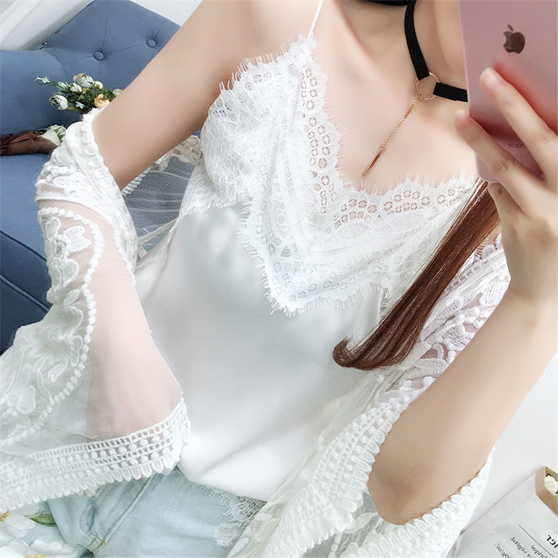小個子吊帶背心女2024夏季無袖內搭打底黑色性感外穿寬鬆網紅上衣