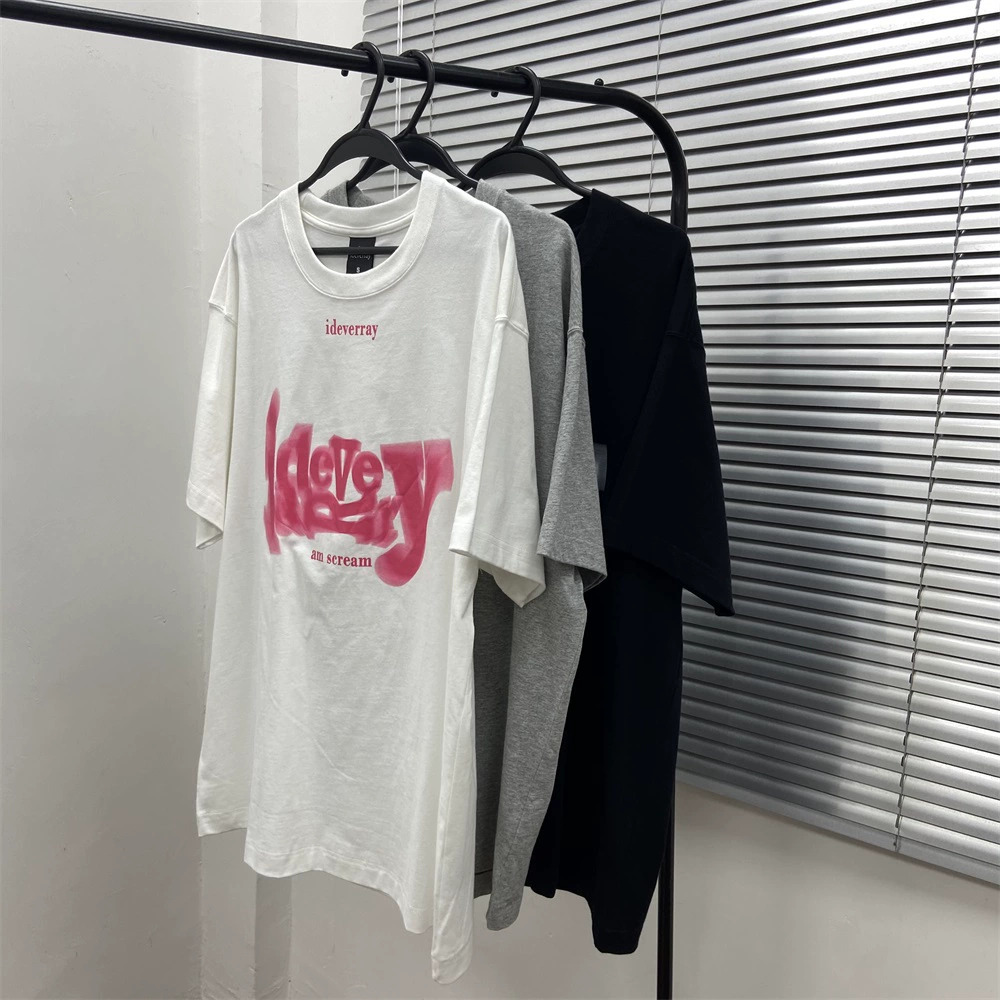 官圖 重磅/精梳純棉 後包領 有縫邊 S-XXXL 夏裝短袖T恤女