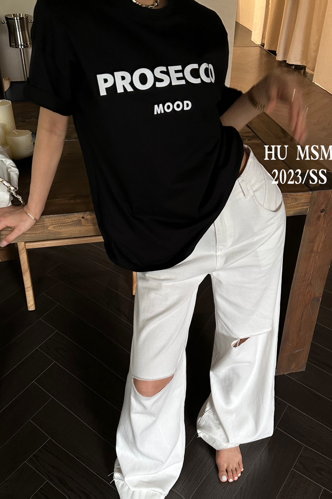 Korean style design, simple letter printing, loose and fashionable short-sleeved T-shirt for women, ins trend