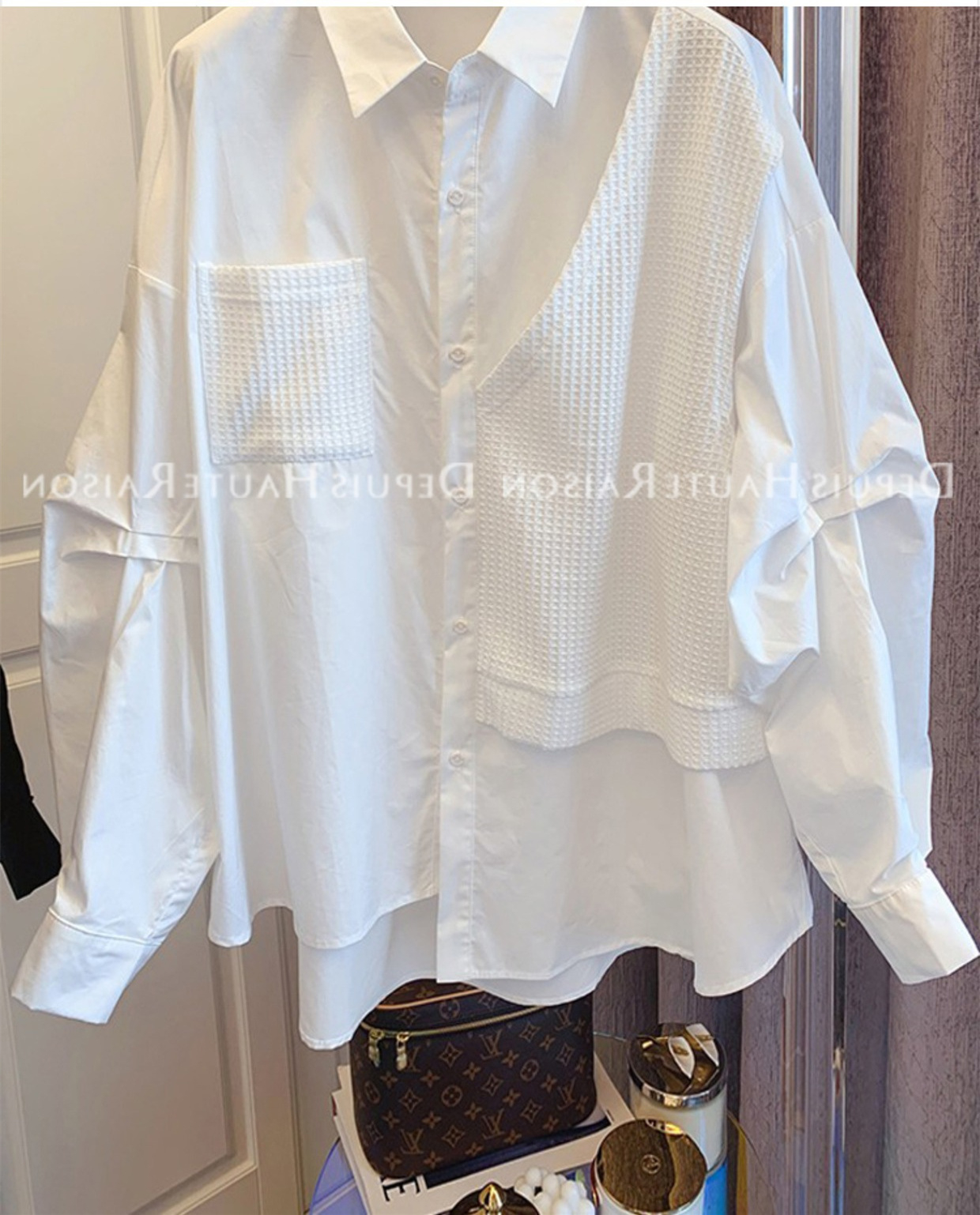 Official picture 300 catties fat mm thin shirt women's medium long plus size shirt