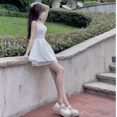 原版提花 新款少女感改良旗袍裙女國風新中式連衣裙