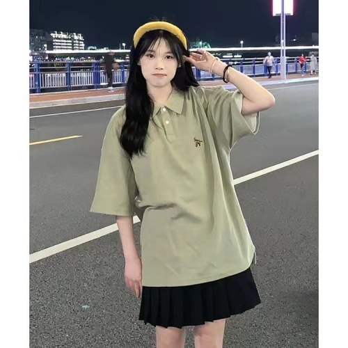 Summer small people can be salty or sweet, sports and leisure loose tops and skirts, fashionable street two-piece suits for women