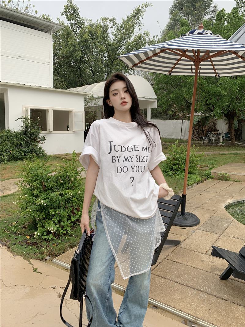 實拍~設計韓國蕾絲花邊屁簾圍裙女疊穿綁帶半身裙百搭罩裙女