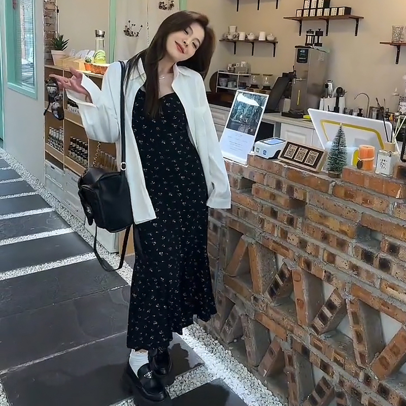 長袖白色襯衫女春春季2024新款女裝上衣法式小眾襯衣寬鬆日系外套