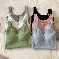 Actual shoot, French-style padded camisole top with strapless underwire, layered with balconette bralette, pure desire upper garment with beautiful back design.