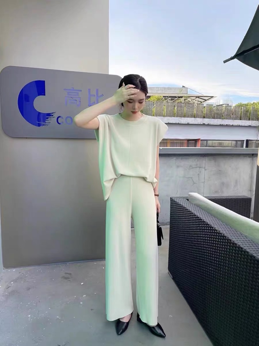 高級感小洋裝氣質御姐套裝女2024早春新款上衣褲子減齡漂亮兩件套
