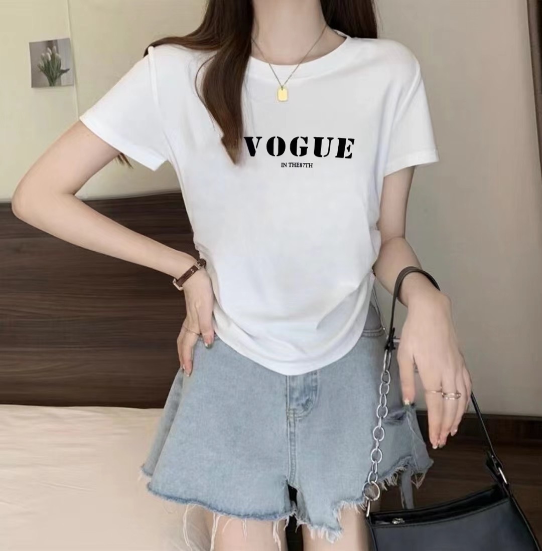 白色正肩T恤女別致獨特短袖ins上衣夏季辣妹性感短款洋氣卡腰小衫