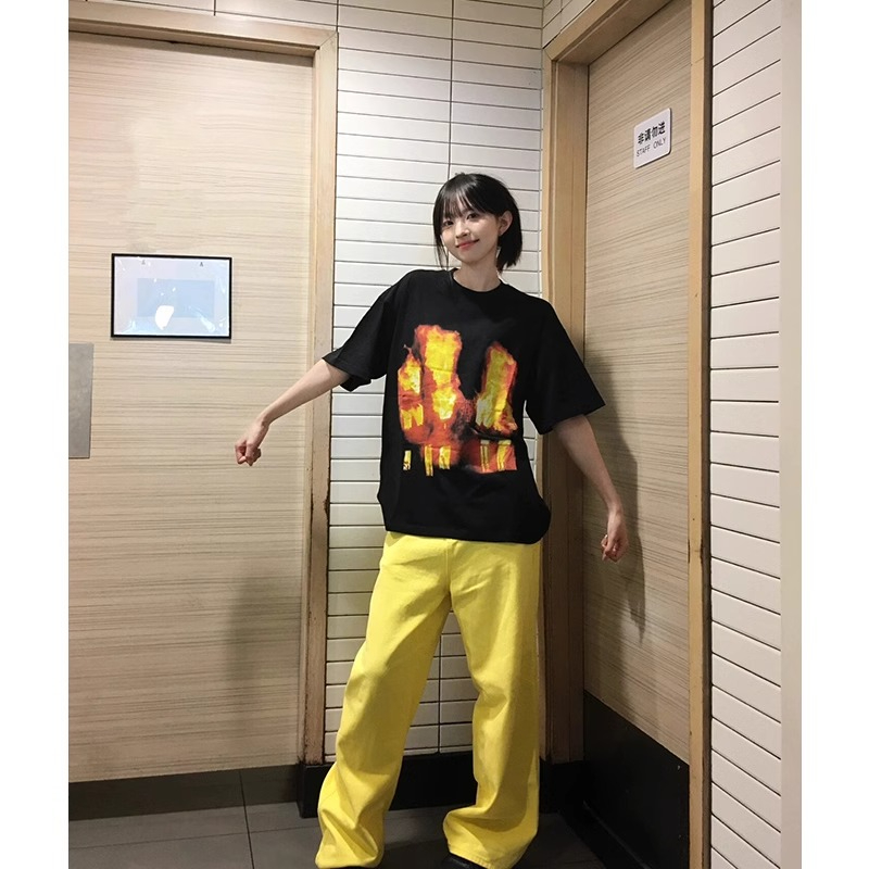 230克後包條 春夏新款純棉短袖T恤潮