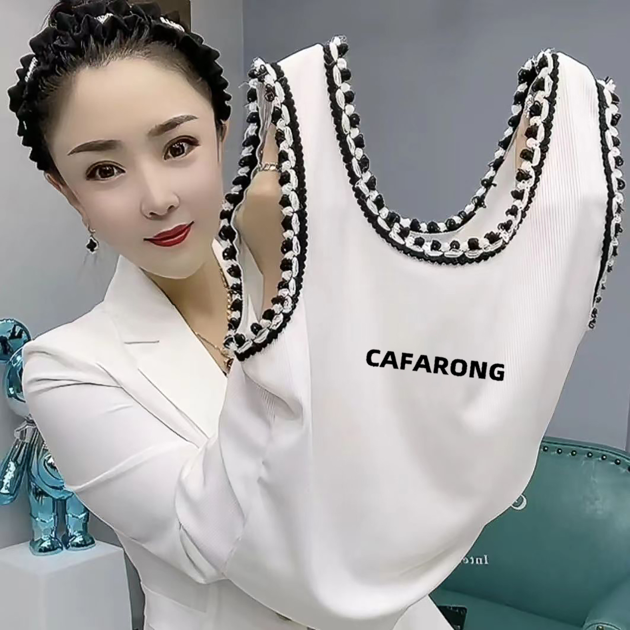2024夏季新款韓版莫代爾背心內搭外穿性感小香風背心女