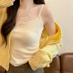 Shot Pure Desire Style Love Embroidered Strap Women's Underwear Base Shirt Short Top BM Lace Butterfly Knot Bralette