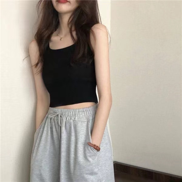 吊帶背心女夏內搭法式設計感抹胸辣妹打底短款上衣外穿潮ins