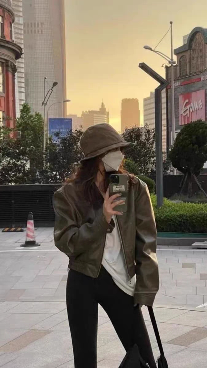 皮衣外套女小個子春秋韓國東大門PU飛行機車夾克美式復古短款上衣