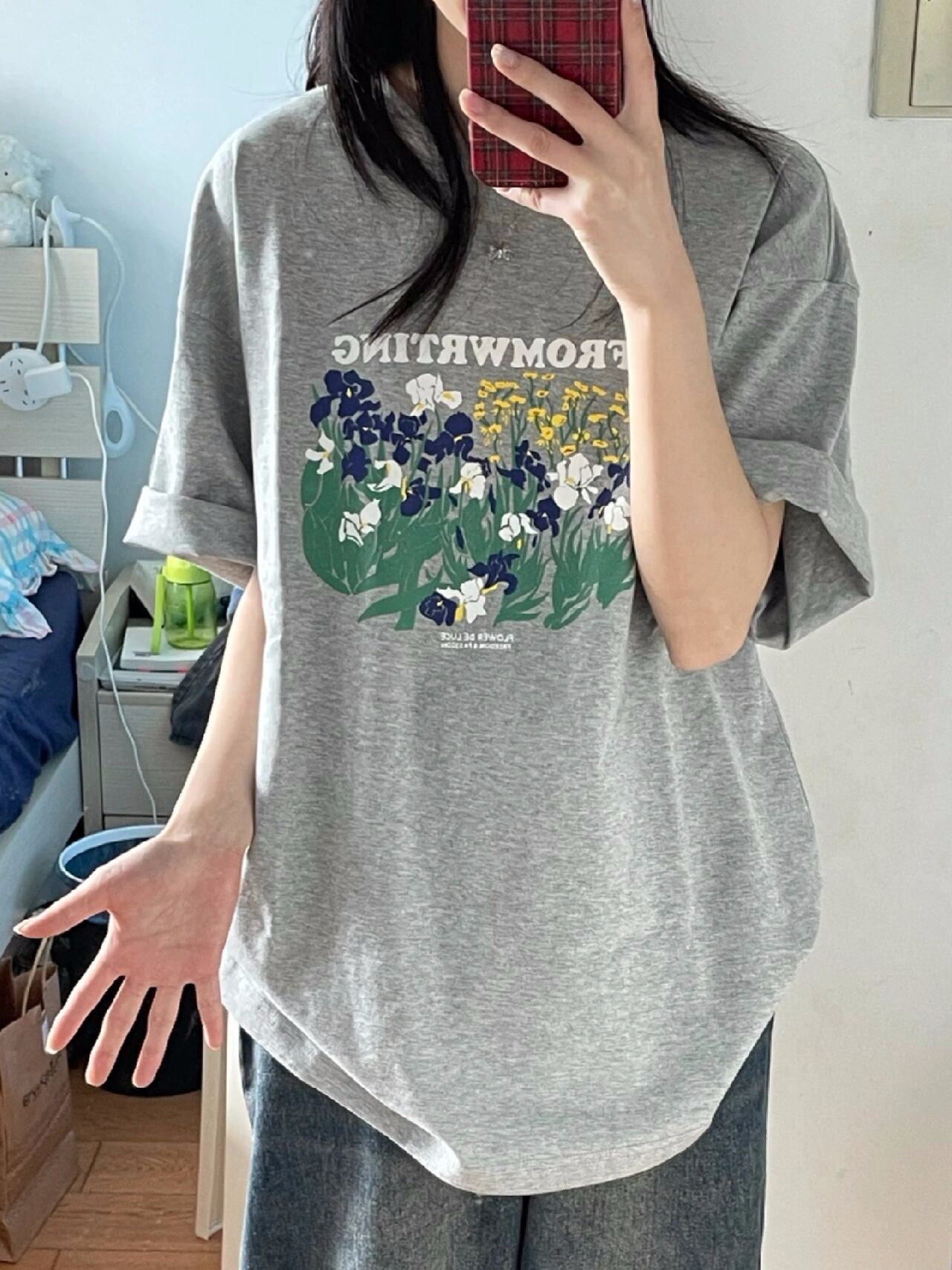 Official picture 220g/combed cotton back collar with seamed edge S-XXXL summer short-sleeved T-shirt for women