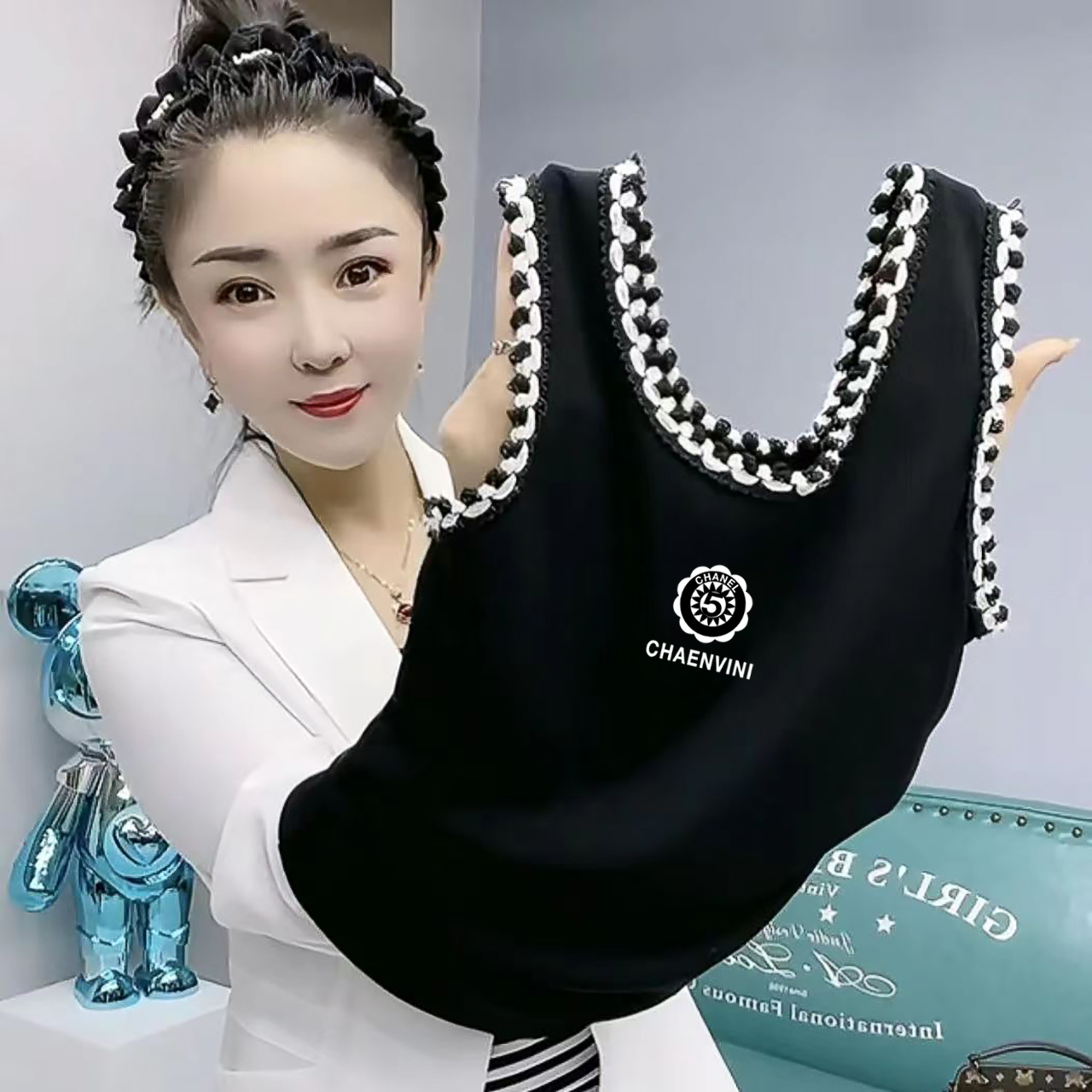 2024夏季新款韓版莫代爾背心內搭外穿性感小香風背心女