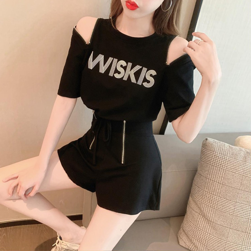 鹽系輕熟兩件套裝網紅2024炸街套裝夏季新款高級感小洋裝套裝女潮