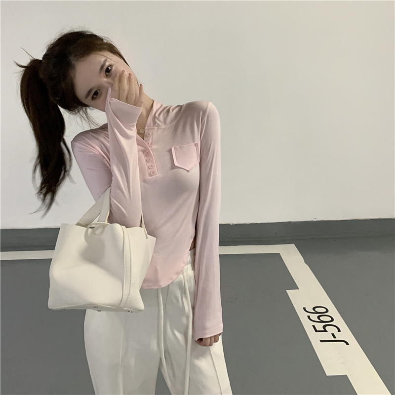 實拍 白色連帽長袖t恤女薄款設計感上衣純欲風運動修身防曬衣