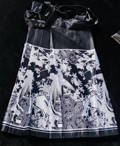 新中式国风马面短裙女2024夏季设计感遮胯百褶改良汉服半身裙
