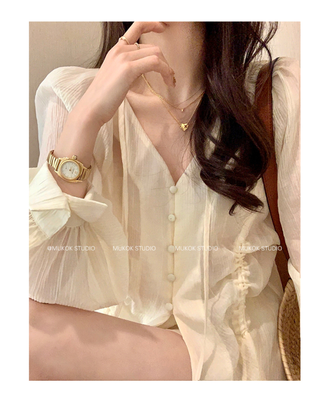 夏季新款雅痞雙重奏休閒套裝女氣質抽繩防曬襯衫+高腰短褲兩件套