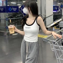 Women's Versatile Print Tank Top, Spring 2024 New Arrival, Can Be Worn as Nipple Cover or Outerwear, Colorful Blouse