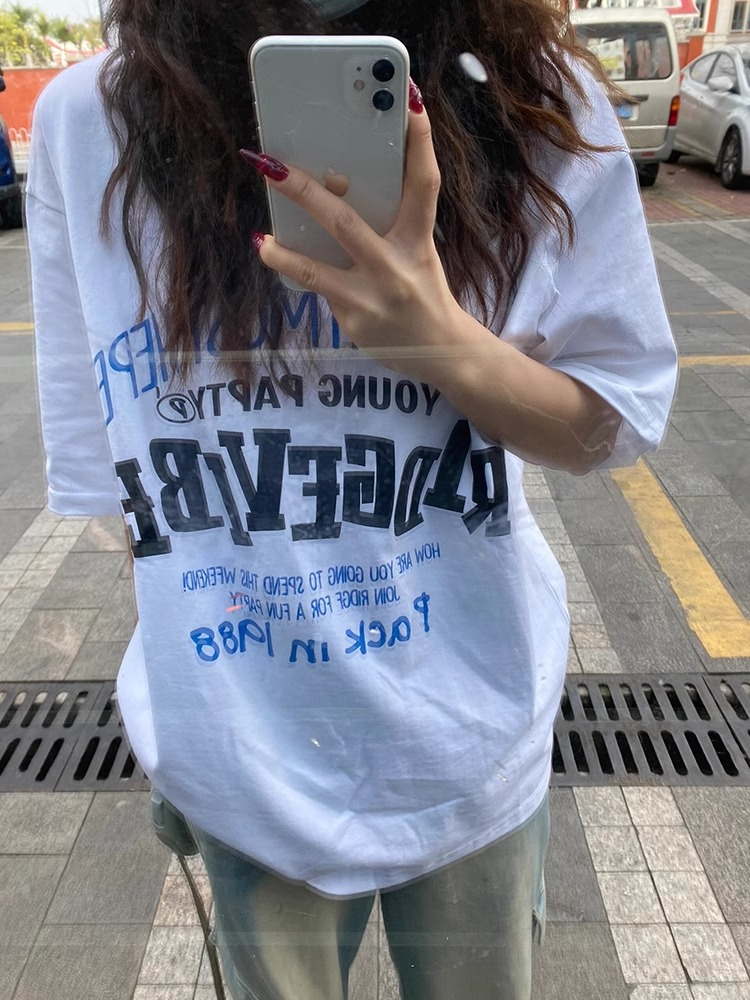 源頭200克純棉精梳緊密純棉短袖t恤