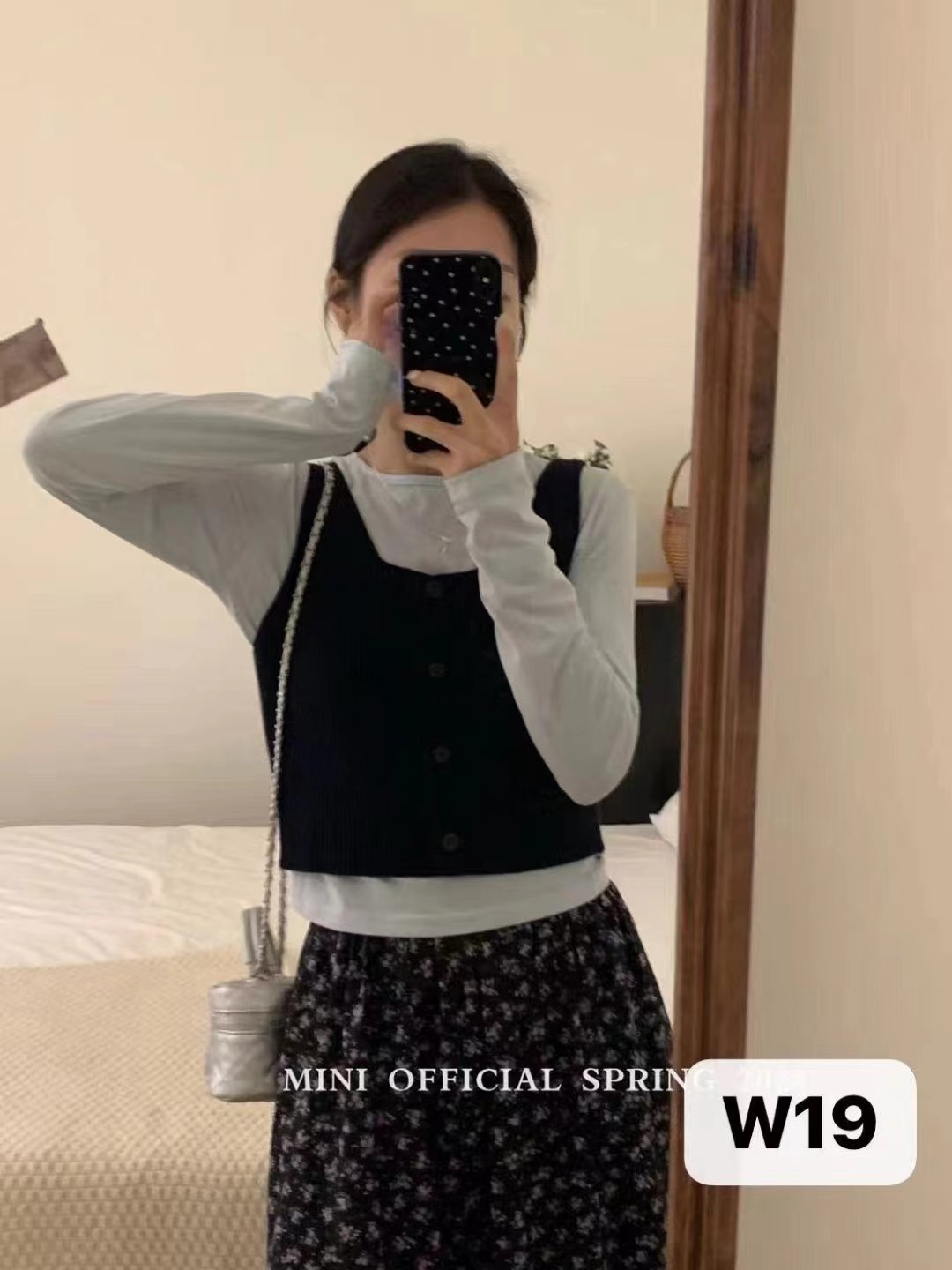 自留推薦高級感淨色針織馬甲背心女疊穿高彈力寬鬆軟糯上衣