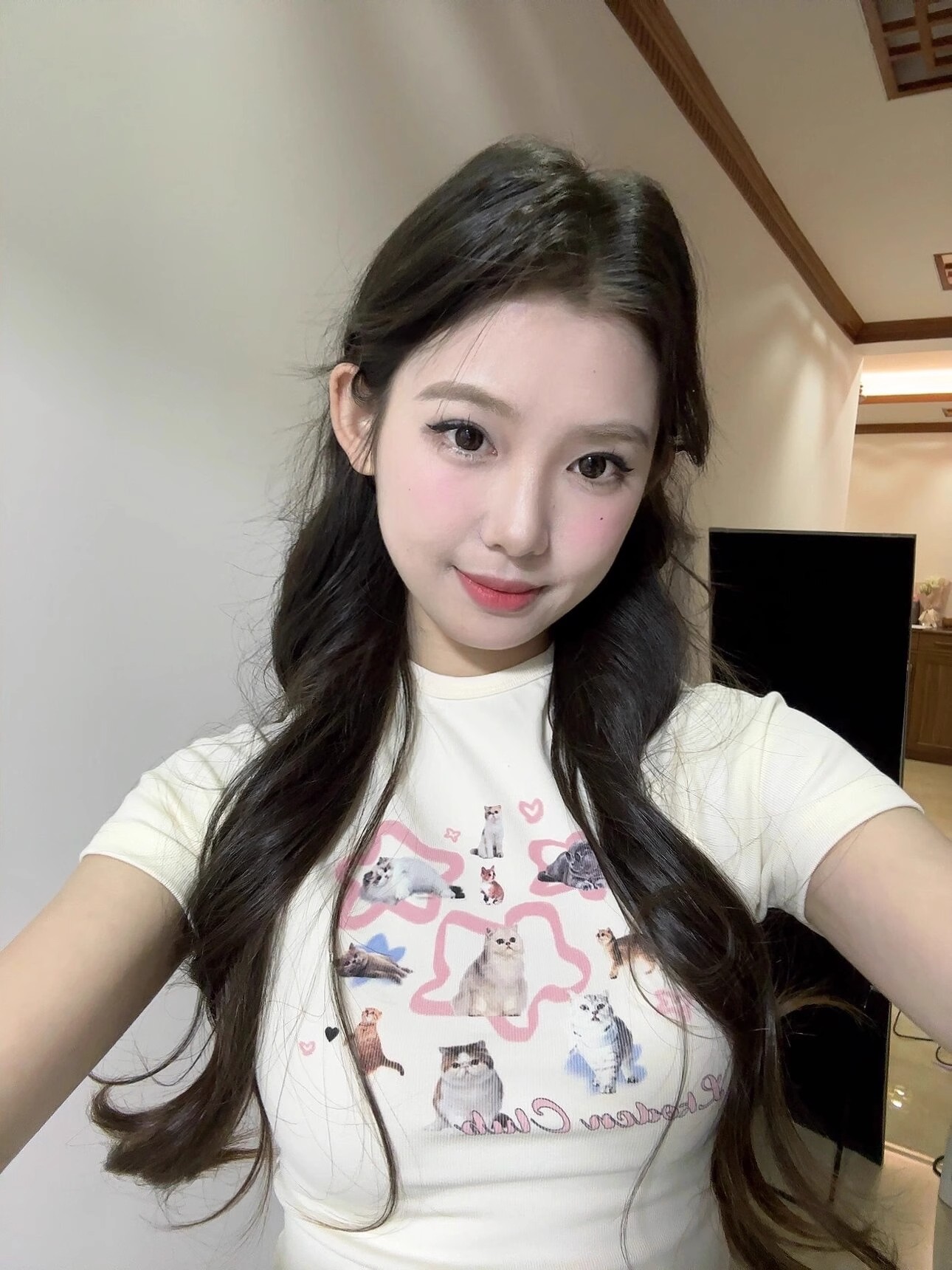 1*1純棉 高彈力美式夏季純欲辣妹短款修身小眾設計感別致上衣