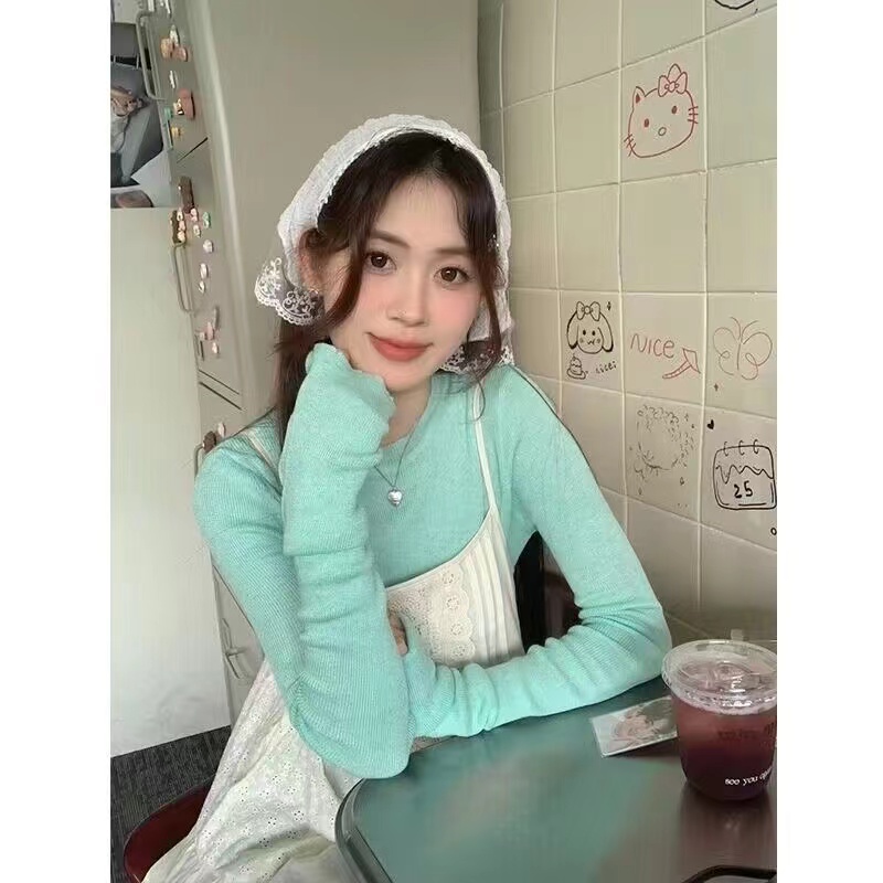 法式重工蕾絲吊帶連衣裙女春季氣質高級感疊穿度假裙