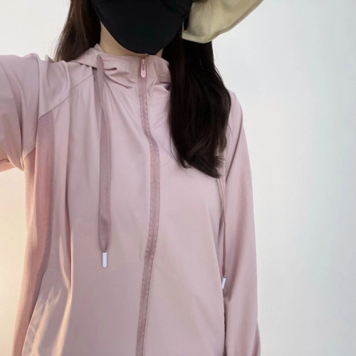 原纱型透气2024夏宽松设计感长袖外套薄款防紫外线防晒服