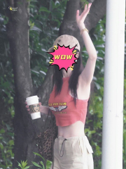 Cleavage-revealing high-waisted flattering women's summer new style sleeveless top women's trendy print top