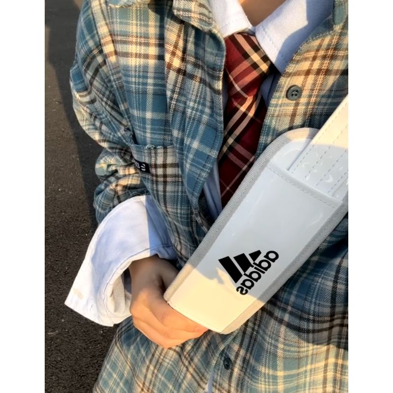2024美式復古格紋襯衫流蘇破壞Cleanfit寬鬆百搭格子襯衣外套潮牌
