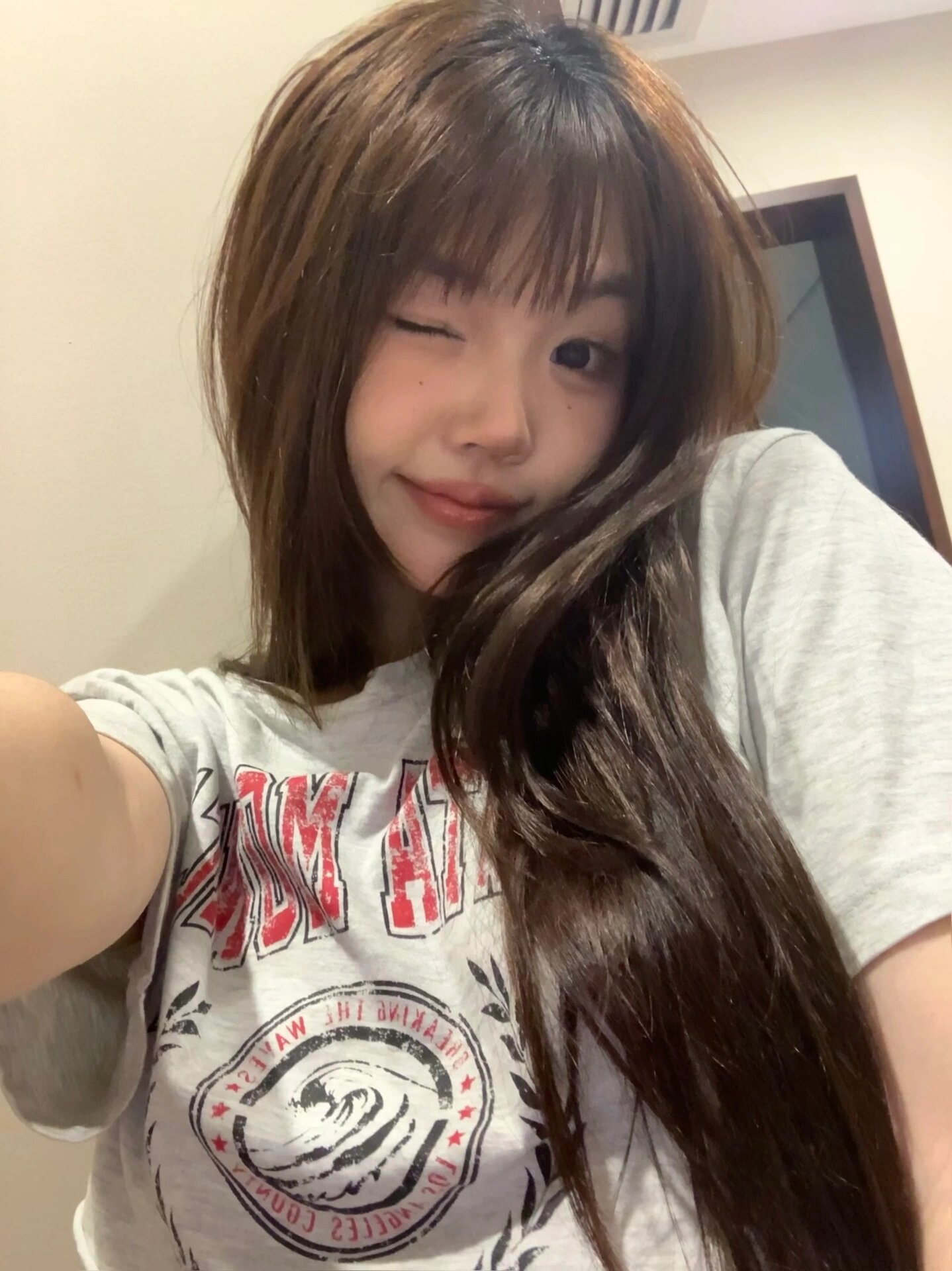 純棉 潮牌設計印花天貓質量寬鬆百搭短袖T恤