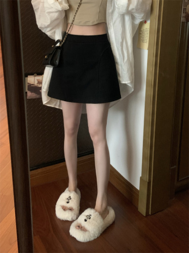709#-Official Photo Summer New Loose Casual Slim A-Line Versatile Short Skirt for Women