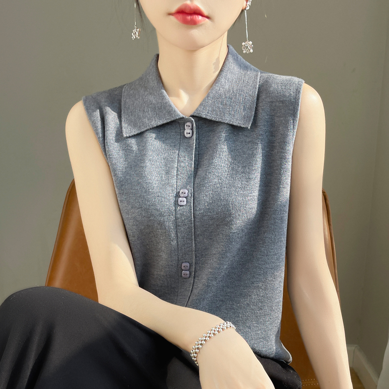 大量春夏女2024半袖毛衣薄寬鬆外穿一字領秋冬針織打底衫上衣